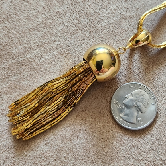 VTG Necklace Gold Tone - Picture 10 of 12